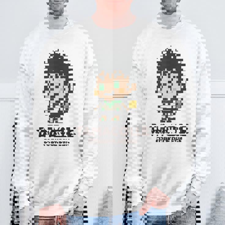 魂これ 讃岐 かわいい ドット絵 ゲーム スウェットシャツ 高齢者への贈り物