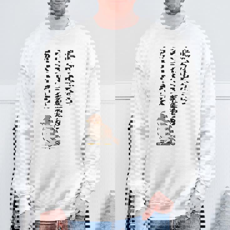 鳴かぬならそういう種類のホトトギス ネタ ことわざ 言い間違い 歴史好き ジョーク ギャグ ツッコミ 戦国武将 おもしろ 長袖tシャツ スウェットシャツ 高齢者への贈り物