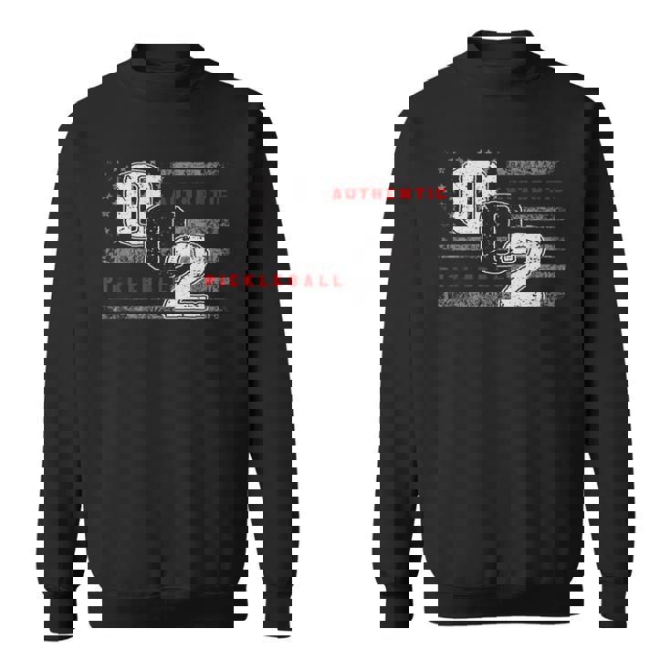 002ピックルボールフラッグ スウェットシャツ