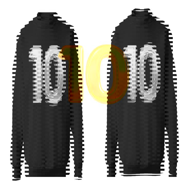 10周年記念 10Th 結婚10周年記念 スウェットシャツ