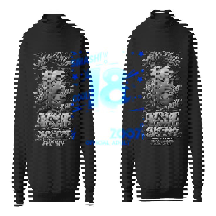 18歳の男の子向け公式成人向けギフト 18歳の誕生日 男の子向け スウェットシャツ