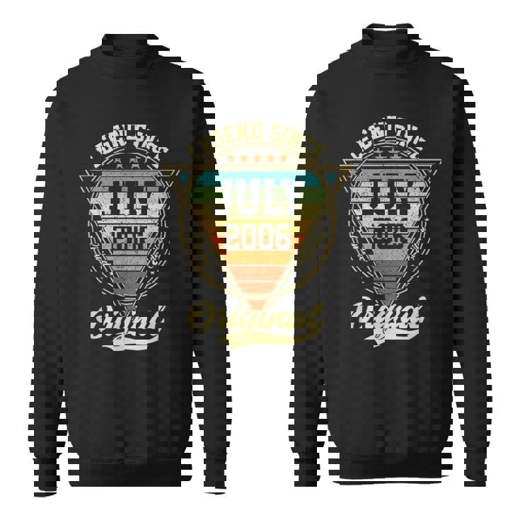 18歳の誕生日レジェンド 2006年7月以来 18歳 スウェットシャツ