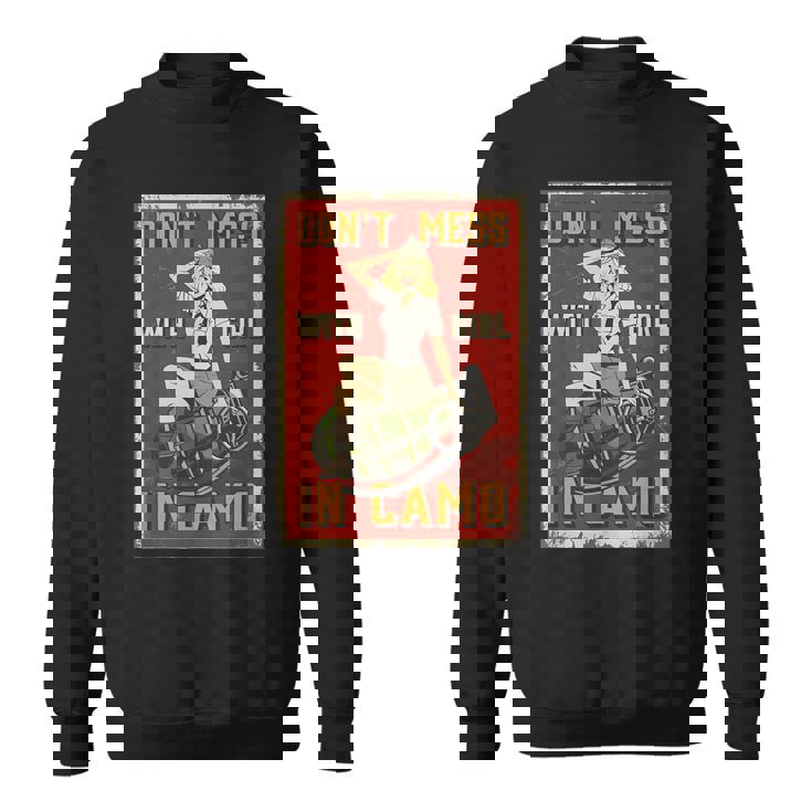 1940年代 ポップアート ブロンド ピンナップガール スウェットシャツ