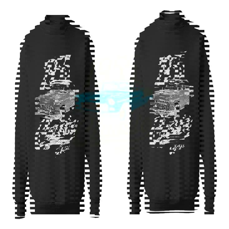 1955 シボレーベルエアブルー スウェットシャツ