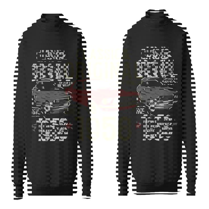 1958年生まれ クラシックカー 67歳の誕生日 スウェットシャツ