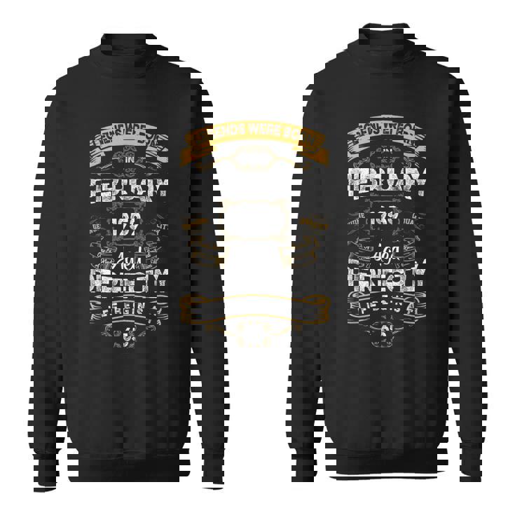 1959年1月生まれの65歳の誕生日伝説 スウェットシャツ