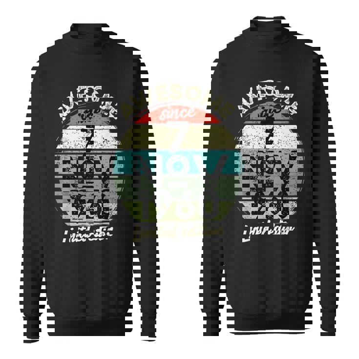 1960年11月7日 65歳の誕生日 65歳 2025年 誕生日 スウェットシャツ