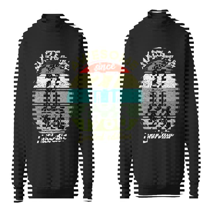 1960年7月27日 65歳の誕生日 65歳 2025年 誕生日 スウェットシャツ