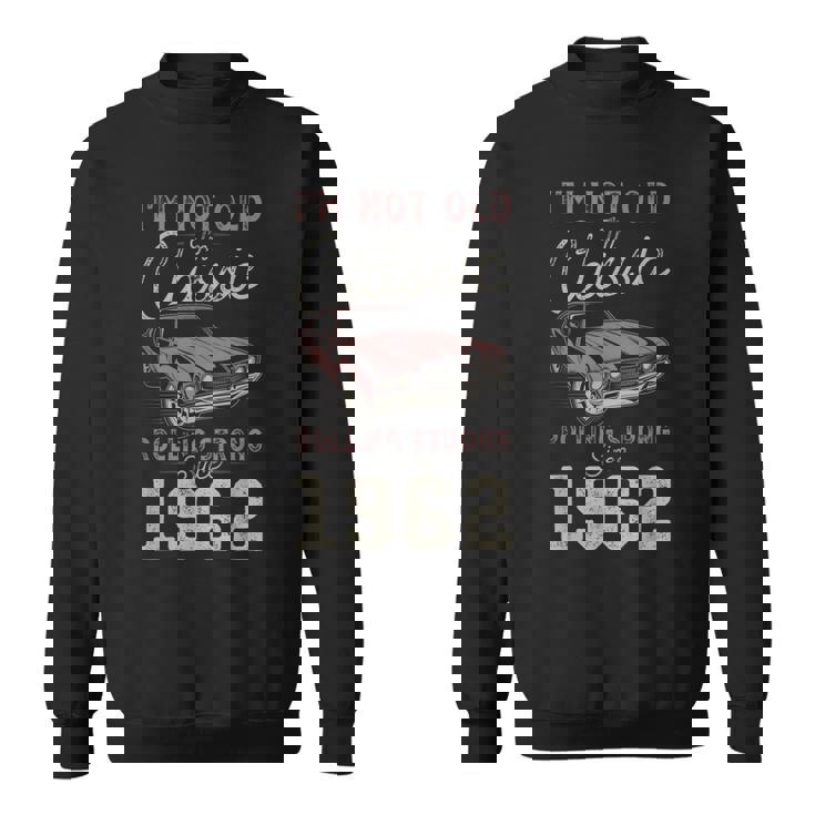 1962 マッスルカー 63歳の誕生日 クラシックカー スウェットシャツ