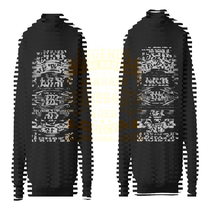 1964年1月 61歳の誕生日プレゼント 男性 61歳の誕生日 スウェットシャツ