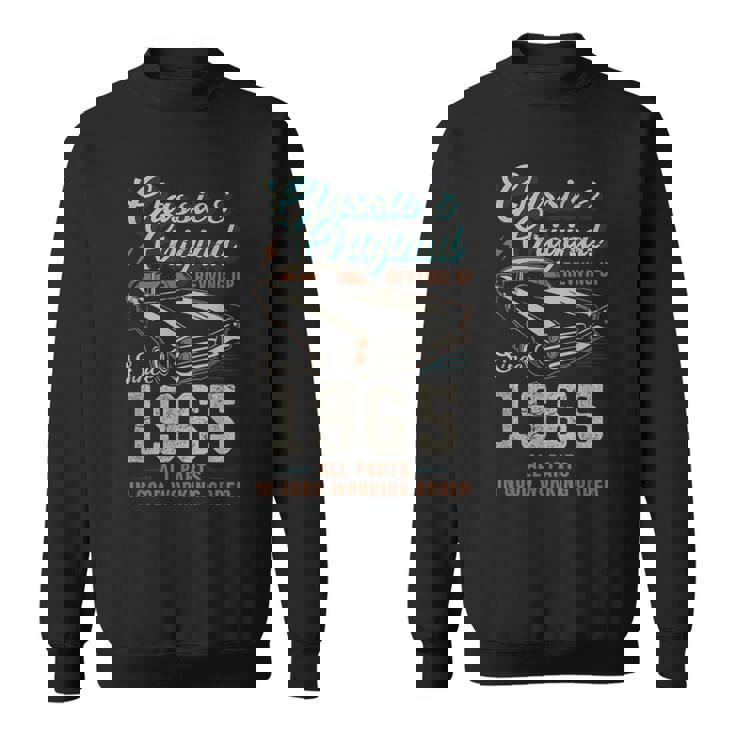 1965年生まれ ヴィンテージカー 60歳の誕生日 スウェットシャツ