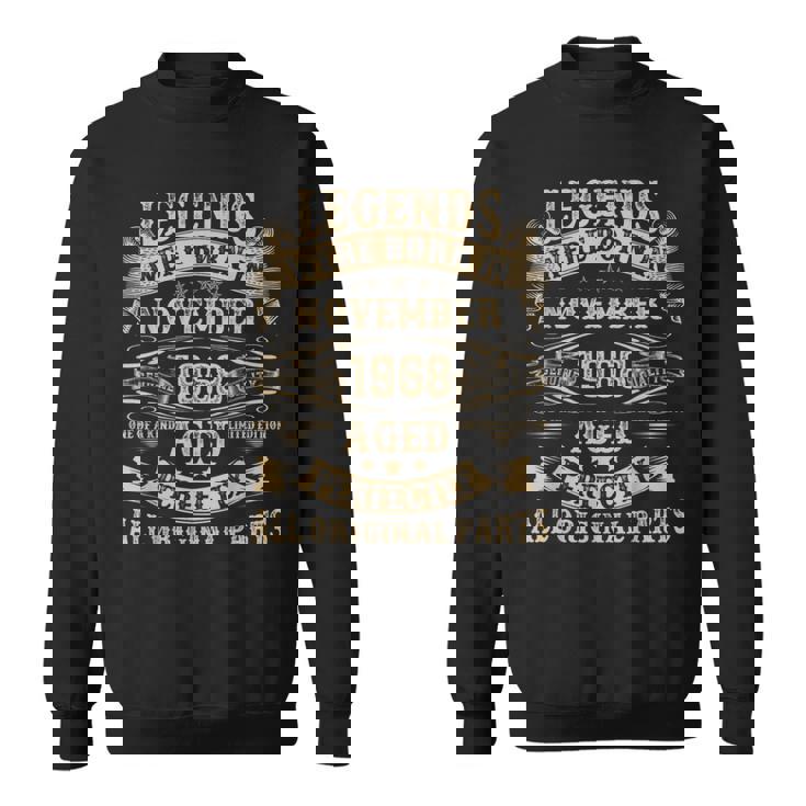 1968年11月 56歳 誕生日プレゼント 男性 56歳の誕生日 スウェットシャツ