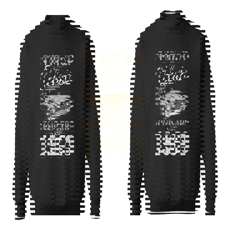 1969年生まれのクラシックカー 56歳の誕生日 スウェットシャツ