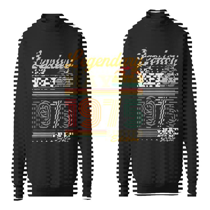 1975年5月生まれ 50年 ヴィンテージ 誕生日プレゼント スウェットシャツ