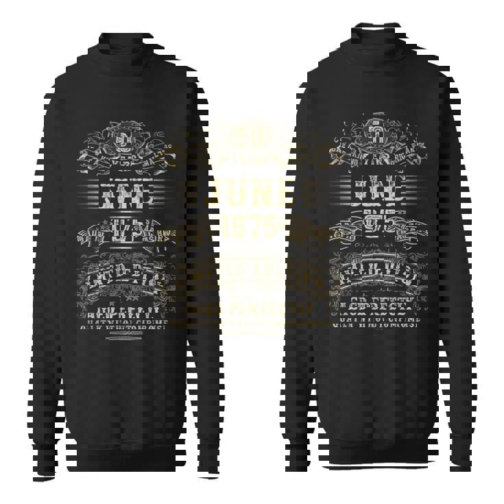 1975年6月 50歳 誕生日プレゼント 男性 50歳 誕生日 スウェットシャツ