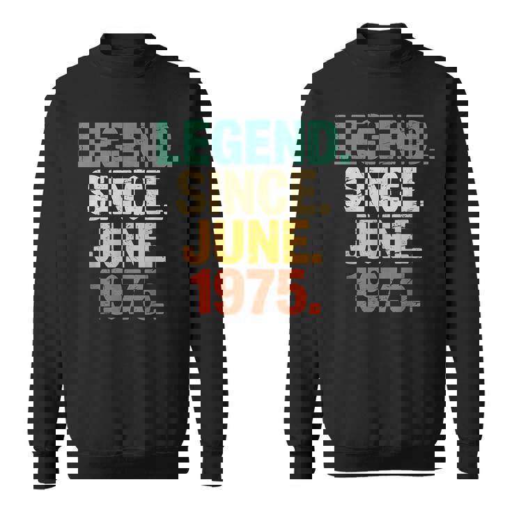 1975年6月誕生日ギフトアイデア 男女 1975年6月以来 スウェットシャツ