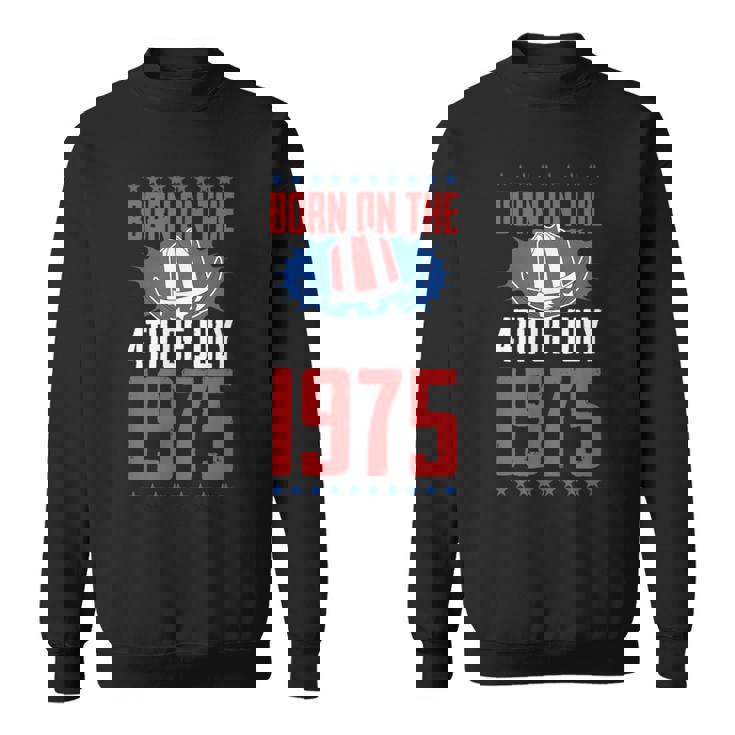 1975年7月4日誕生年アメリカ誕生日パーティーに生まれる スウェットシャツ