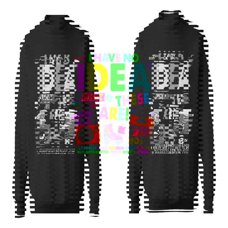 1980年代 10年 キッズ&ノベルティ ガールズ 80年代テーマ スウェットシャツ