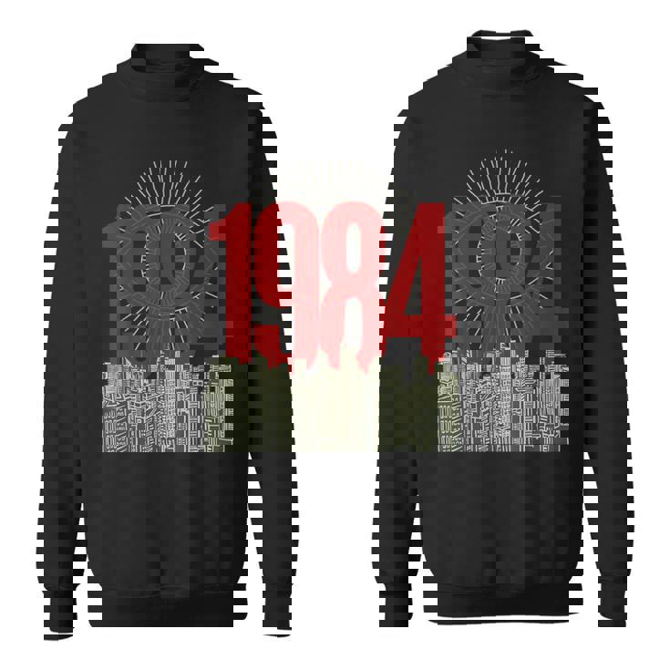 1984 文学 クラシック ブックテーマ ヴィンテージ スウェットシャツ