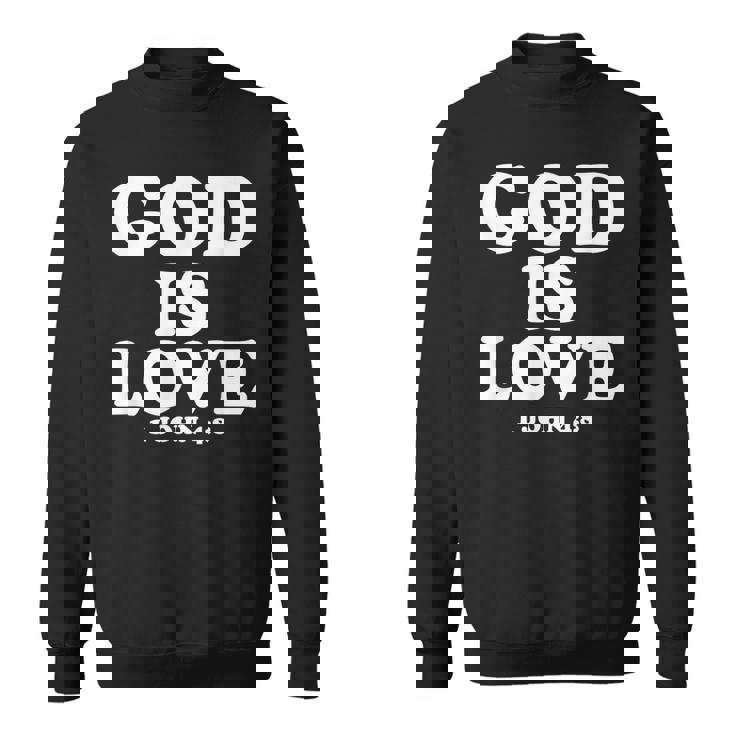 1ヨハネ4 スウェットシャツ