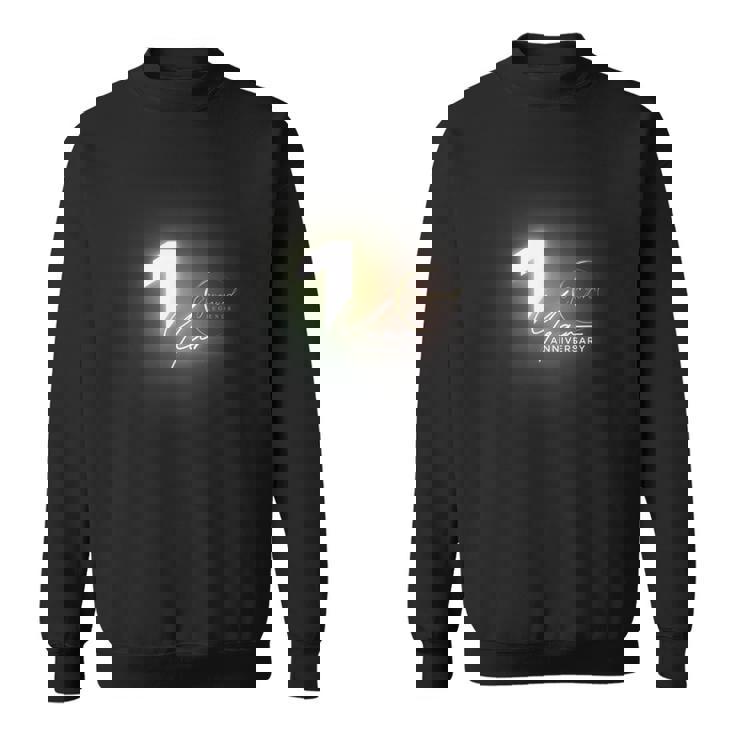 1周年記念デザイン スウェットシャツ