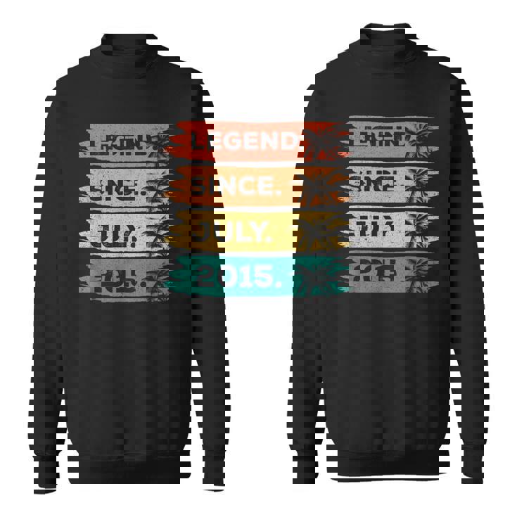 2015年7月 10歳の誕生日デコレーション ヴィンテージ 10歳の誕生日 スウェットシャツ