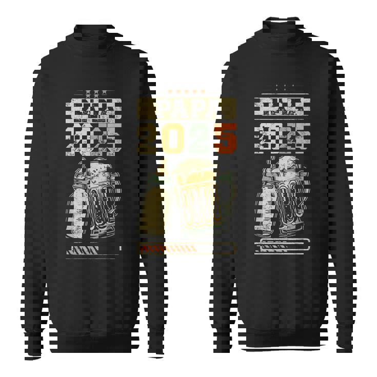 2025 年のお父さん 出産のお知らせ 父親になる予定の人 未来のお父さん スウェットシャツ