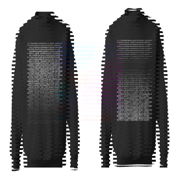 314 円周率 1000桁 算数 数学 面白い おもしろ ユーモア ギャグ お笑い スウェットシャツ