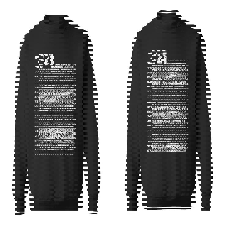 314 円周率の日 数学 非合理数 円周率 スウェットシャツ