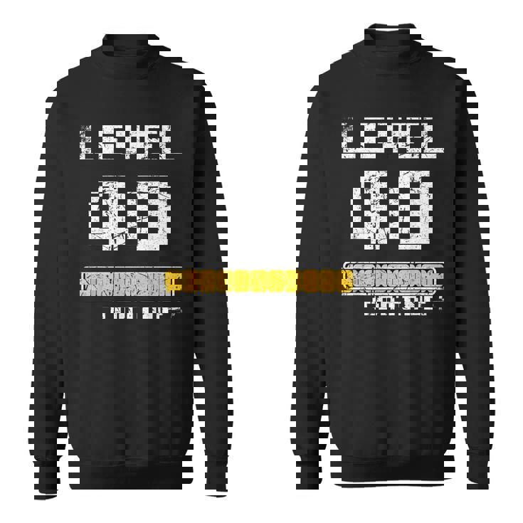 40歳の誕生日 レベル40 40歳 楽しい スウェットシャツ