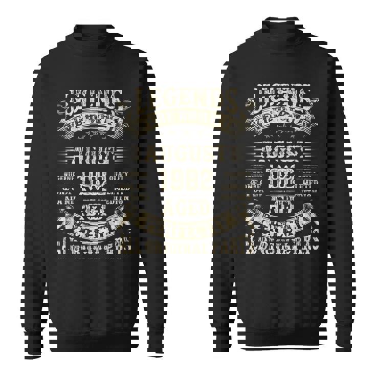 43歳の誕生日プレゼント 男性 43歳 誕生日 1982年8月 スウェットシャツ