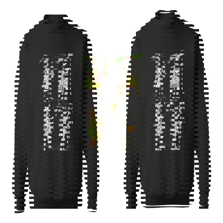 4つのアステカルーラー、フィレンツェコーデックス。 スウェットシャツ