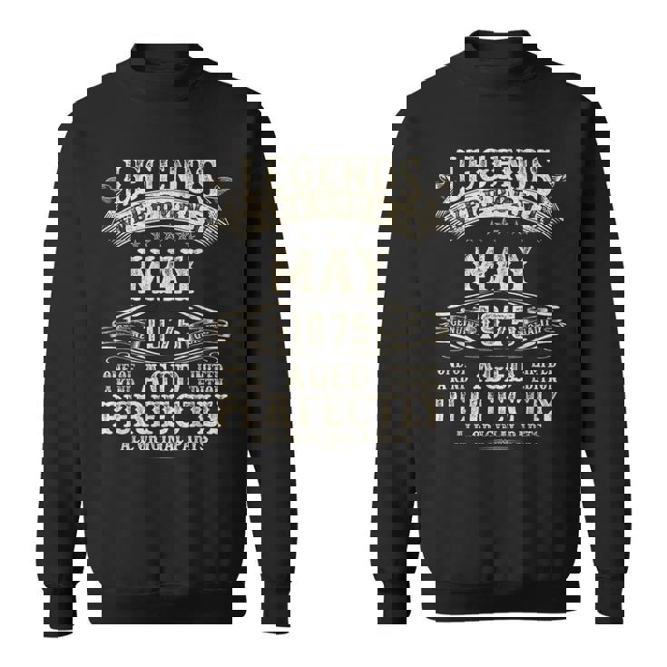 50歳の男性への誕生日プレゼント 1975年5月 50歳 誕生日 スウェットシャツ