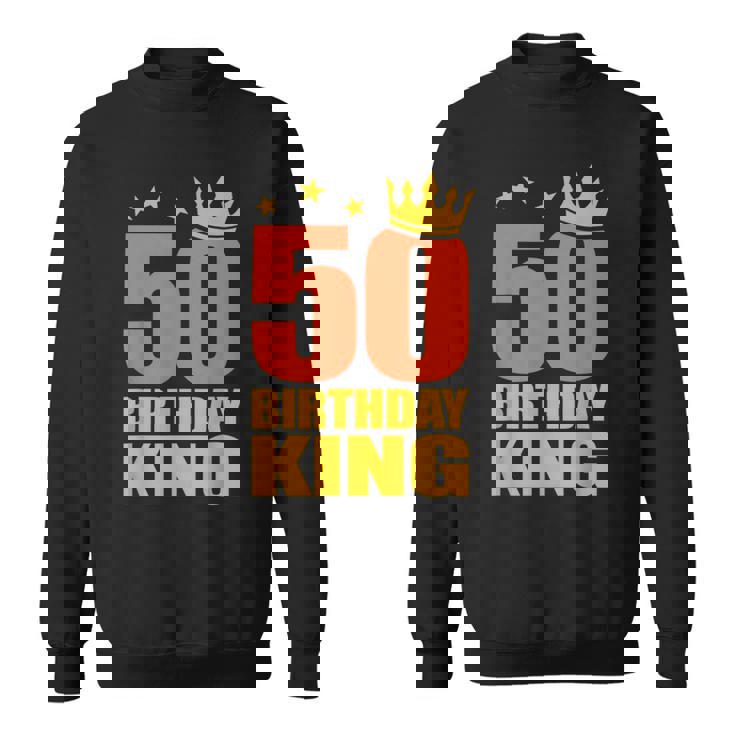50歳の誕生日 王様 五十五十歳 スウェットシャツ