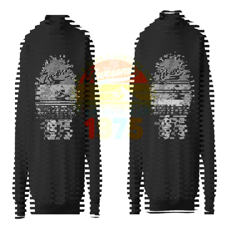 50歳の誕生日プレゼント 男性用 1975年2月 50歳の誕生日 スウェットシャツ