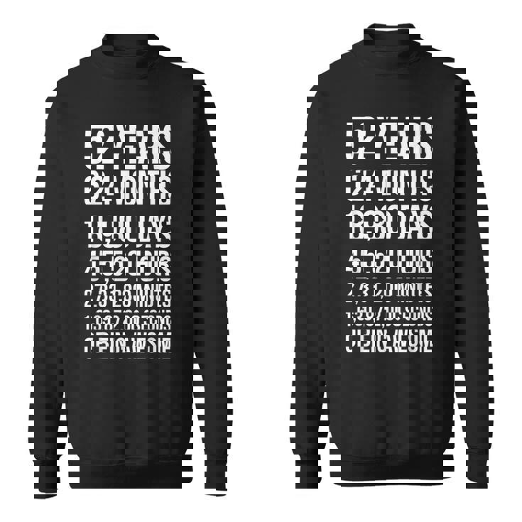 52歳の誕生日ギフト 面白い52歳の誕生日 スウェットシャツ