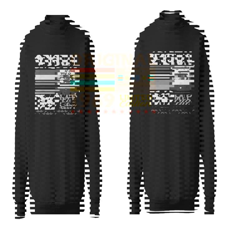 55 歳の誕生日プレゼント男性 1969 年 7月レトロ ビンテージ テープ スウェットシャツ