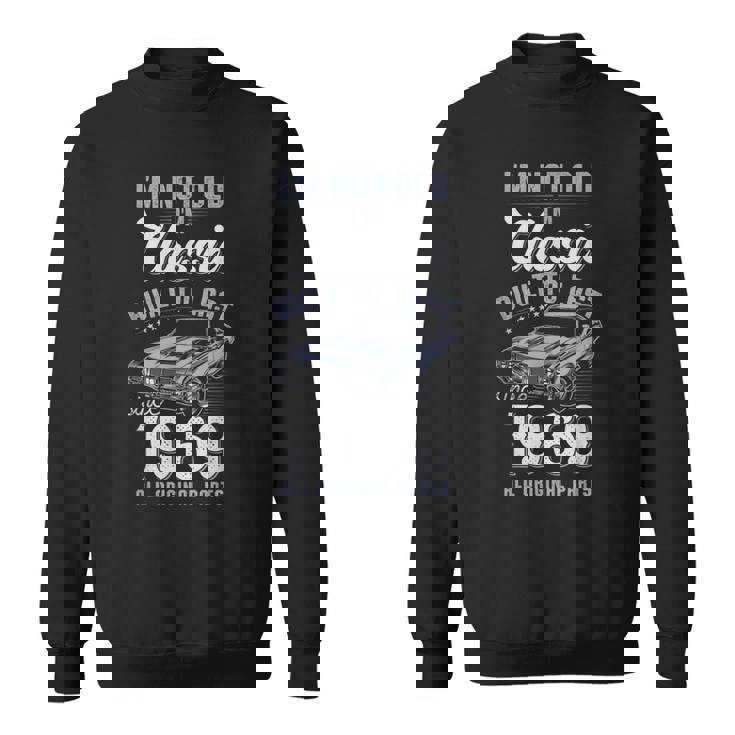 56歳の誕生日 1969年クラシックカー スウェットシャツ