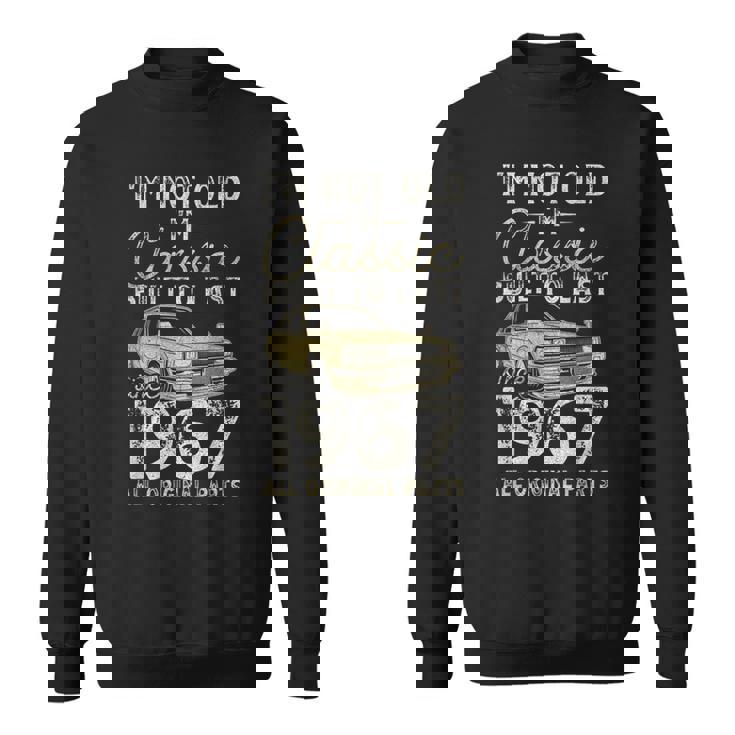 58 歳の誕生日、1967 年以来、クラシックカー、58 歳 スウェットシャツ