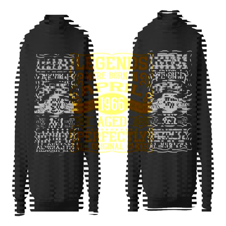 59歳の誕生日伝説は1966年4月に誕生しました。 スウェットシャツ