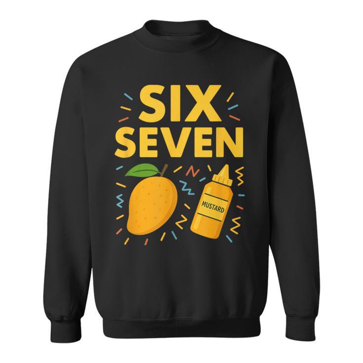 6 7 Mangos And Mustard Long Sleeve T-Shirt - Seseable