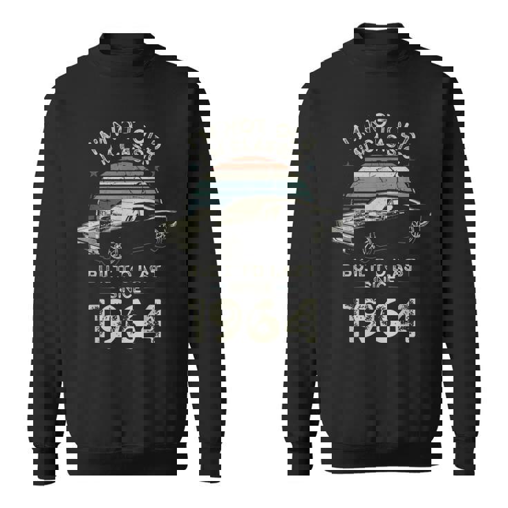 61歳の誕生日 1964年クラシックカー スウェットシャツ