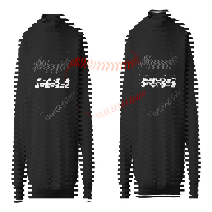 6432 ダブルプレイ 野球選手ギフト 野球名言 スウェットシャツ