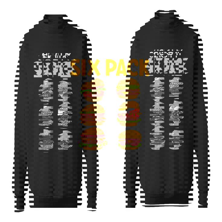 6パック バーガー スウェットシャツ