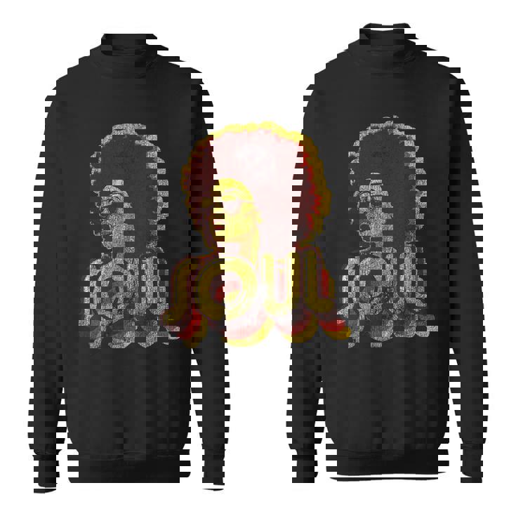 70年代 ファンク アフロソウル レトロ ヴィンテージ 70年代 レトロ ソウル スウェットシャツ