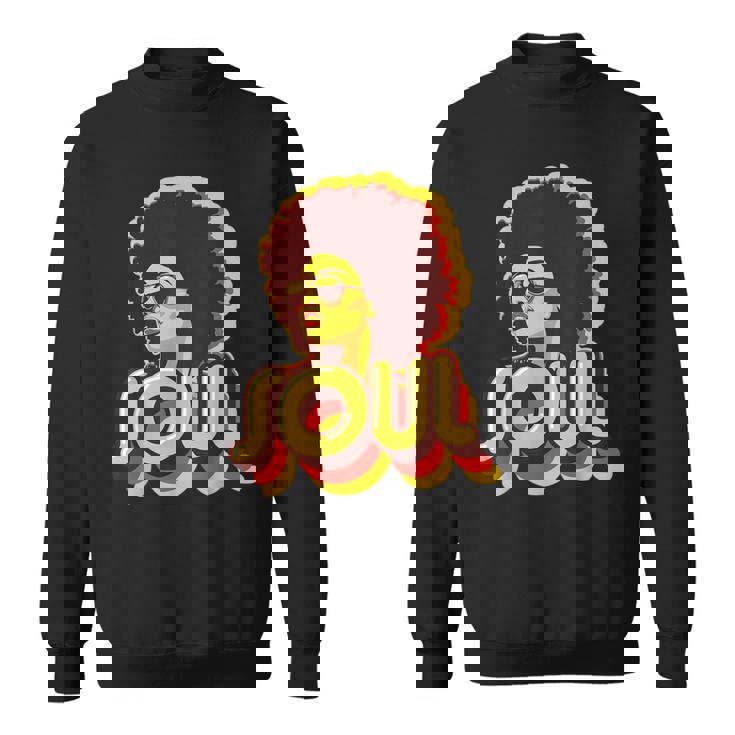 70年代ファンクアフロソウルレトロヴィンテージ70年代レトロソウル スウェットシャツ