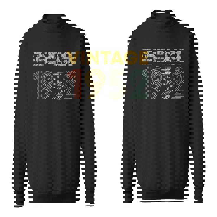 73 歳のギフト ヴィンテージ 1952 年生まれ レトロ 73 歳の誕生日 スウェットシャツ