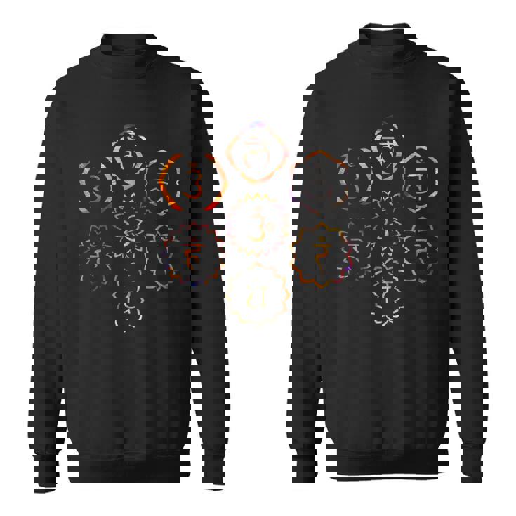 7つのチャクラ スウェットシャツ