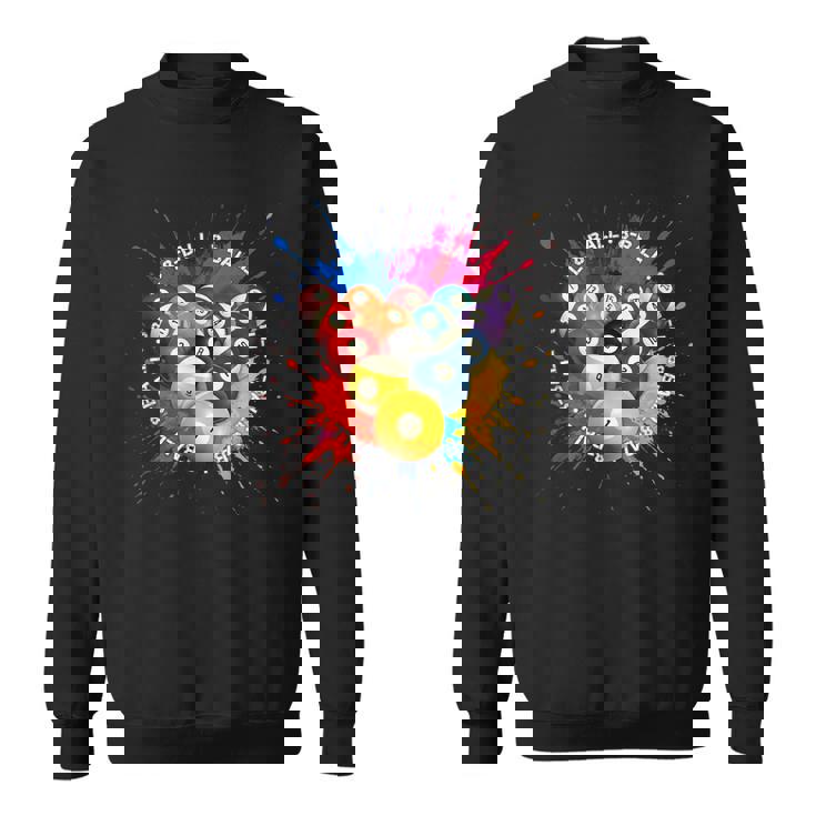 8-Ball Pool Team クールなグラフィックデザインリーグとトーナメント スウェットシャツ