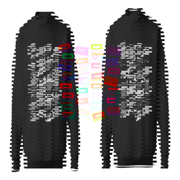 80年代カセットテープミュージックdj スウェットシャツ